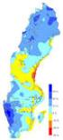 Klimat i förändring. En jämförelse av temperatur och nederbörd med