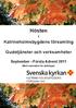 Hösten. Katrineholmsbygdens församling. Gudstjänster och verksamheter. (Med reservation för ändringar)