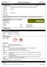 Säkerhetsdatablad. Produktnamn N-Trimethoxysilylpropyl-N,N,N-trimethylammonium chloride 50% in Methanol Produktkod