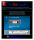 Din manual BLAUPUNKT TRAVEL PILOT E1 WEISS GG