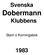 Svenska. Dobermann. Klubbens. Stam o Korningsbok