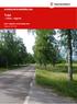 KUNSKAPSUNDERLAG: Träd Alléer, vägträd. DRIFTOMRÅDE NORDVÄRMLAND Rapport 2015:164