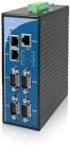 Industriell seriell RS-232/422/485 till trådlös IP Ethernet-enhetsserver med 1 port och redundant ström