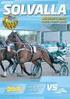 TRAVPROGRAM SOLVALLA TISDAG 14 JULI FÖRSTA START LUNCHTRAV PRIS 30 KR O NR 53/2015. banprogram