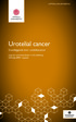 UPPSALAKURSERNA. Urotelial cancer. Grundläggande kurs i urinblåsecancer. Uppsala universitet bjuder in till utbildning 5-8 maj 2015 i Uppsala