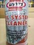 W Oil System Cleaner