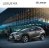 LEXUS NX LEXUS NX EN INTRODUKTION