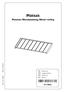 Plåttak. Platetak/Metalpladetag/Metal roofing Art nr: Rev.nr Montering Leggeveiledning Montering Manual SE NO DK EN