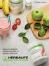 Läckra och näringsrika produkter som stöder en hälsosam, aktiv livsstil. Produktkatalog hösten 2016