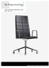 ARCHAL EXECUTIVE CHAIR / ARMCHAIR DESIGN JOHANNES FOERSOM & PETER HIORT LORENZEN