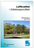 Luftkvaliteten och vädret i Göteborgsområdet, april Luftföroreningar... 1 Vädret... 1 Var mäter vi och vad mäter vi?...