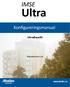 IMSE. Ultra. Konfigureringsmanual. UltraBase30. Manualversion