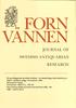 Ett grundläggande teoretiskt problem : ett debattinlägg med anledning av Mats P. Malmers inlägg i Fornvännen 1980 Herschend, Frands Fornvännen