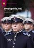 Försvarshögskolan. Urvalsguide Militärvetenskapliga grund- och påbyggnadsexamina