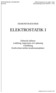 Fysikum Kandidatprogrammet FK VT16 DEMONSTRATIONER ELEKTROSTATIK I