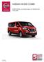 NISSAN NV300 COMBI. EURO6 Prislista, utrustning, färger och tekniska data SE-17C-0756