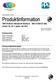 December 2010 Produktinformation GRS Deltron sidenmatt klarlack D8113/D8122 Mix (Cirka % glans vid 60 )