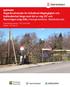 Åtgärdsvalsstudie för förbättrad tillgänglighet och trafiksäkerhet längs med del av väg 257 och Stavsvägen (väg 556), Haninge kommun, Stockholms län