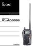 BRUKSANVISNING PMR446 RADIO. i4088sr