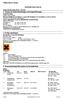 SÄKERHETSDATABLAD. < 5 Alkylimidazoli EG: Xi;R36 niumkarboxylat CLP: Eye Irrit. 2;H319