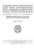 FORMPUNKTsMETODEN OCH DESS ANVÄNDNING FÖR FORMKLASSBESTÄM~ NING OCH KUBERING