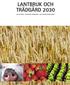 LANTBRUK OCH TRÄDGÅRD 2030 EN NATIONELL STRATEGISK FORSKNINGS- OCH INNOVATIONSAGENDA
