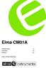 Elma CM01A. Dansk/Norsk 2 Svenska 13 English 24 EAN: