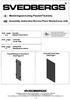 Monteringsanvisning Passbit/Täcksida. Assembly instruction Recess Piece Nisch/Cover side