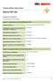 Sustainability data sheet. StoCryl GW 100. Impregnering, hydrofoberande. Produktbeskrivning se tekniskt faktablad