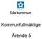 Kommunfullmäktige. Ärende 5