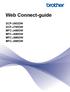 Web Connect-guide DCP-J562DW DCP-J785DW MFC-J480DW MFC-J680DW MFC-J880DW MFC-J985DW