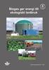 Biogas och ekologisk produktion en utblick mot Tyskland och Danmark