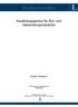 EXAMENSARBETE. Karaktärspipeline för film- och reklamfilmsproduktion. Daniel Axelsson. Teknologie kandidatexamen Datorgrafik