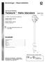 Innehåll. Anvisningar Reservdelslista U. TRYCKLUFTDRIVEN Twistork Helix blandare. 0,7 MPa (7 bar) Maximalt arbetstryck.