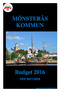 MÖNSTERÅS KOMMUN Budget 2016 EFP