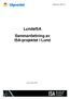 Publikation 2002:94. LundaISA Sammanfattning av ISA-projektet i Lund