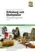 Eriksberg och Ekebydalen Planprogram