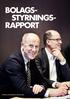 BOLAGS- STYRNINGS- RAPPORT