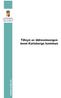 Rapport 2006:97. Tillsyn av äldreomsorgen inom Karlsborgs kommun