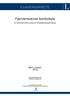 EXAMENSARBETE. Fjärrvärmedriven komfortkyla. En teknoekonomisk analys av småskalig absorptionskyla. Björn Larsson 2016