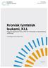 Kronisk lymfatisk leukemi, KLL Regional lägesbeskrivning i VGR före införandet av standardiserat vårdförlopp