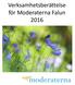 Verksamhetsberättelse för Moderaterna Falun 2016