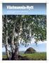 Länsrapport 2014 Västmanland