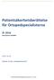 Patientsäkerhetsberättelse för Ortopedspecialisterna