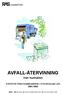 AVFALL-ÅTERVINNING. från hushållen STATISTIK FRÅN KOMMUNERNA I STOCKHOLMS LÄN RAS = REGIONAL AVFALLSSAMVERKAN I STOCKHOLMS LÄN