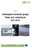 Arbetsplan tematisk grupp Fiske och vattenbruk