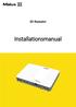 3G Repeater. Installationsmanual. Malux Sweden AB tel: Åsvägen 30, 89125, Örnsköldsvik