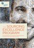 THE SOURCING EXCELLENCE PROGRAM. Ett inspirerande och utmanande utbildningsprogram för dig som vill ta nästa steg inom inköp