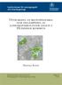 Utveckling av biotopdatabas och tillämpning av landskapsekologisk analys i Huddinge kommun