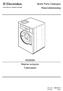 Spare Parts Catalogue Reservdelskatalog. W3250M Washer extractor Tvättmaskin